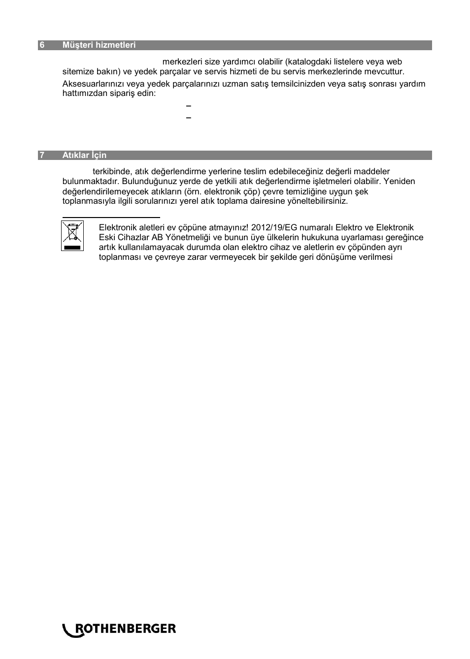 ROTHENBERGER ROSPIMATIC User Manual | Page 88 / 108