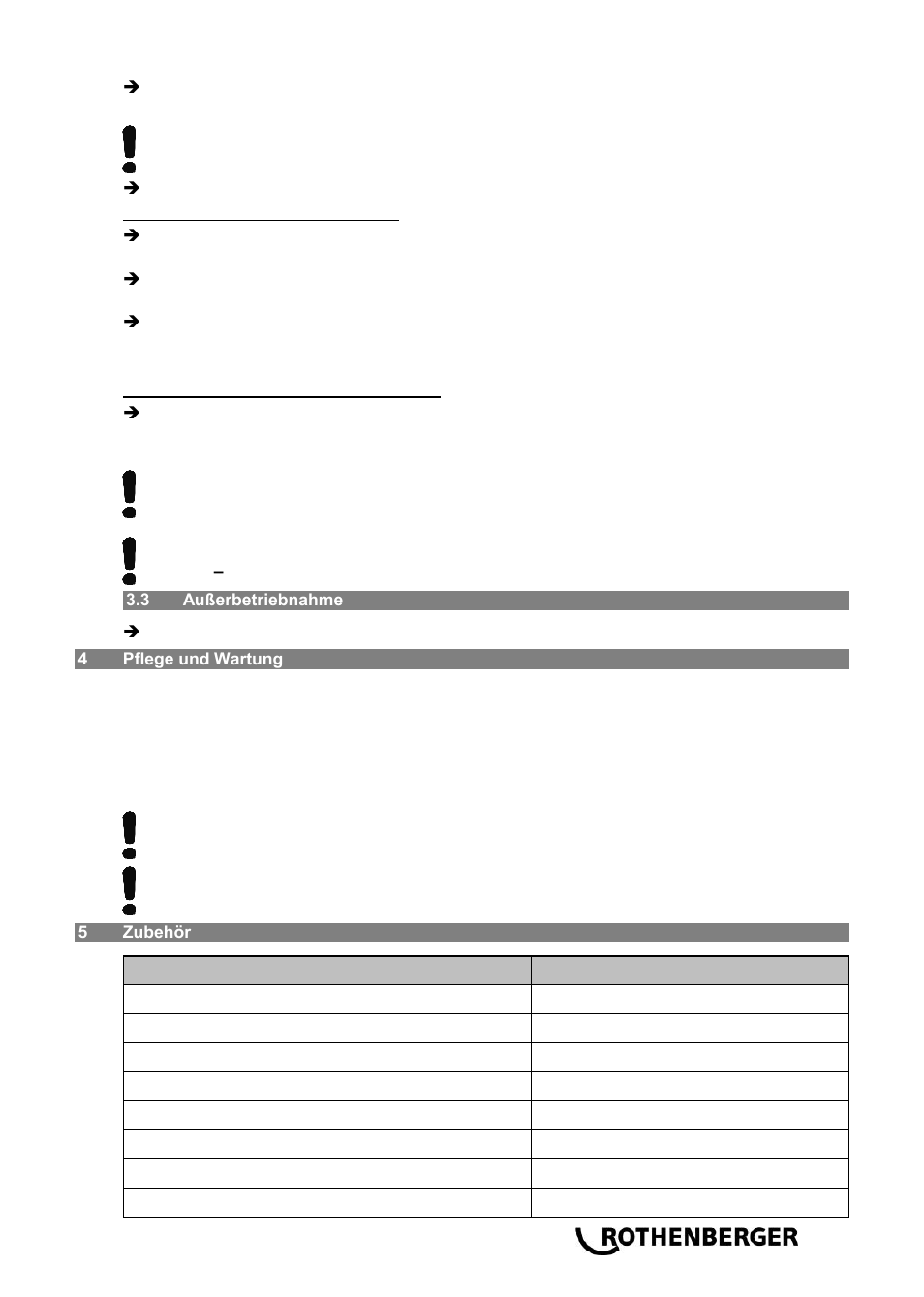 ROTHENBERGER ROSPIMATIC User Manual | Page 9 / 108