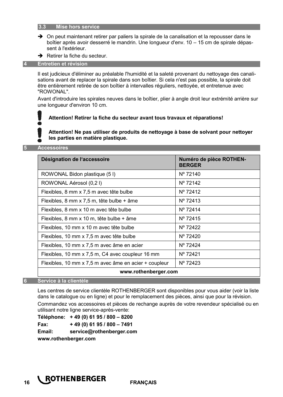ROTHENBERGER ROSPI R 36 Plus User Manual | Page 20 / 64