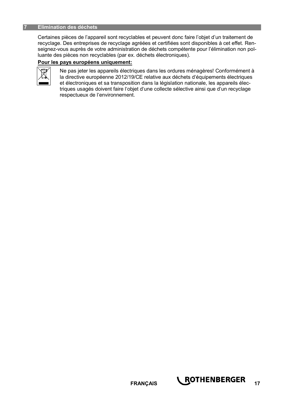 ROTHENBERGER ROSPI R 36 Plus User Manual | Page 21 / 64