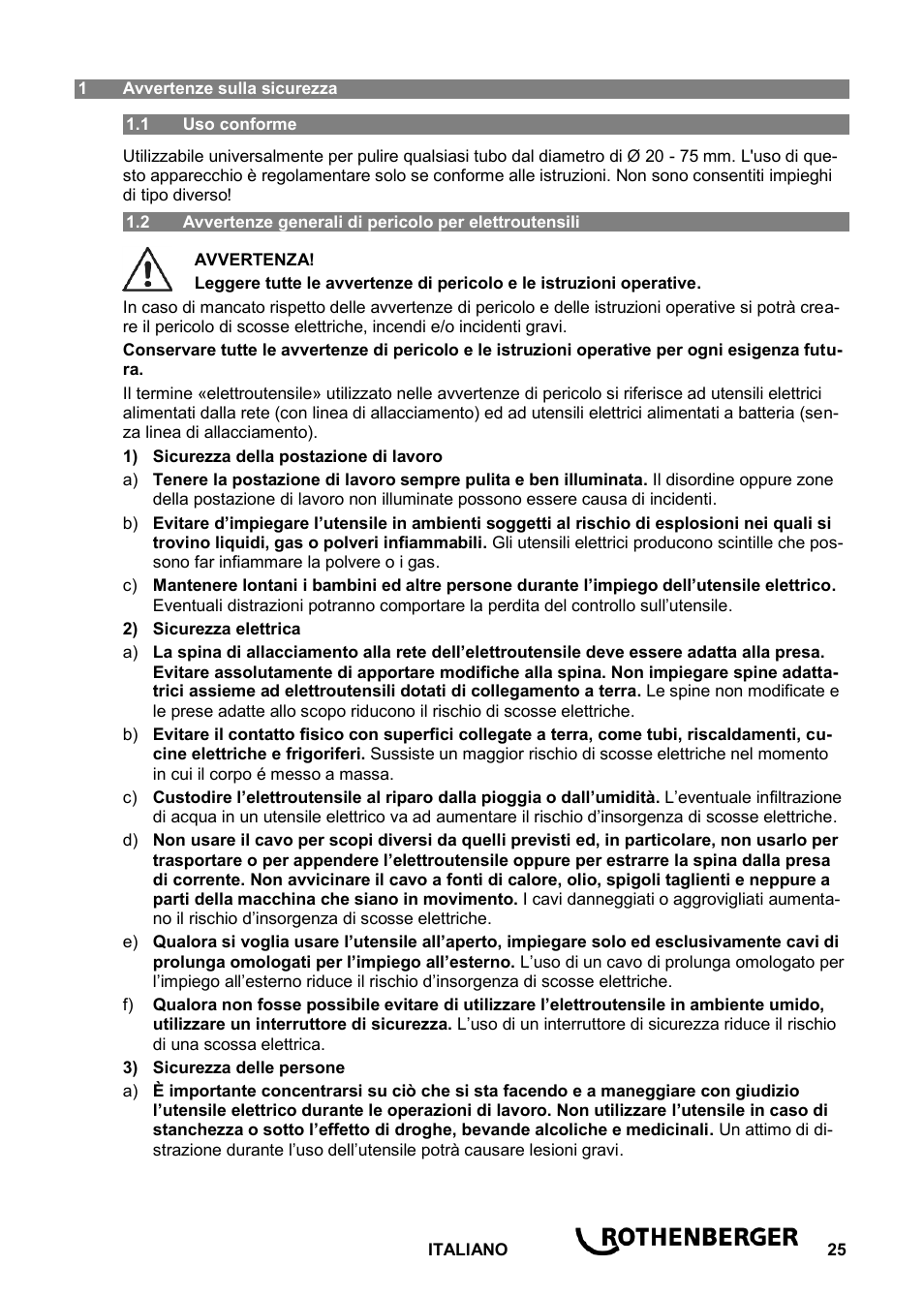 ROTHENBERGER ROSPI R 36 Plus User Manual | Page 29 / 64