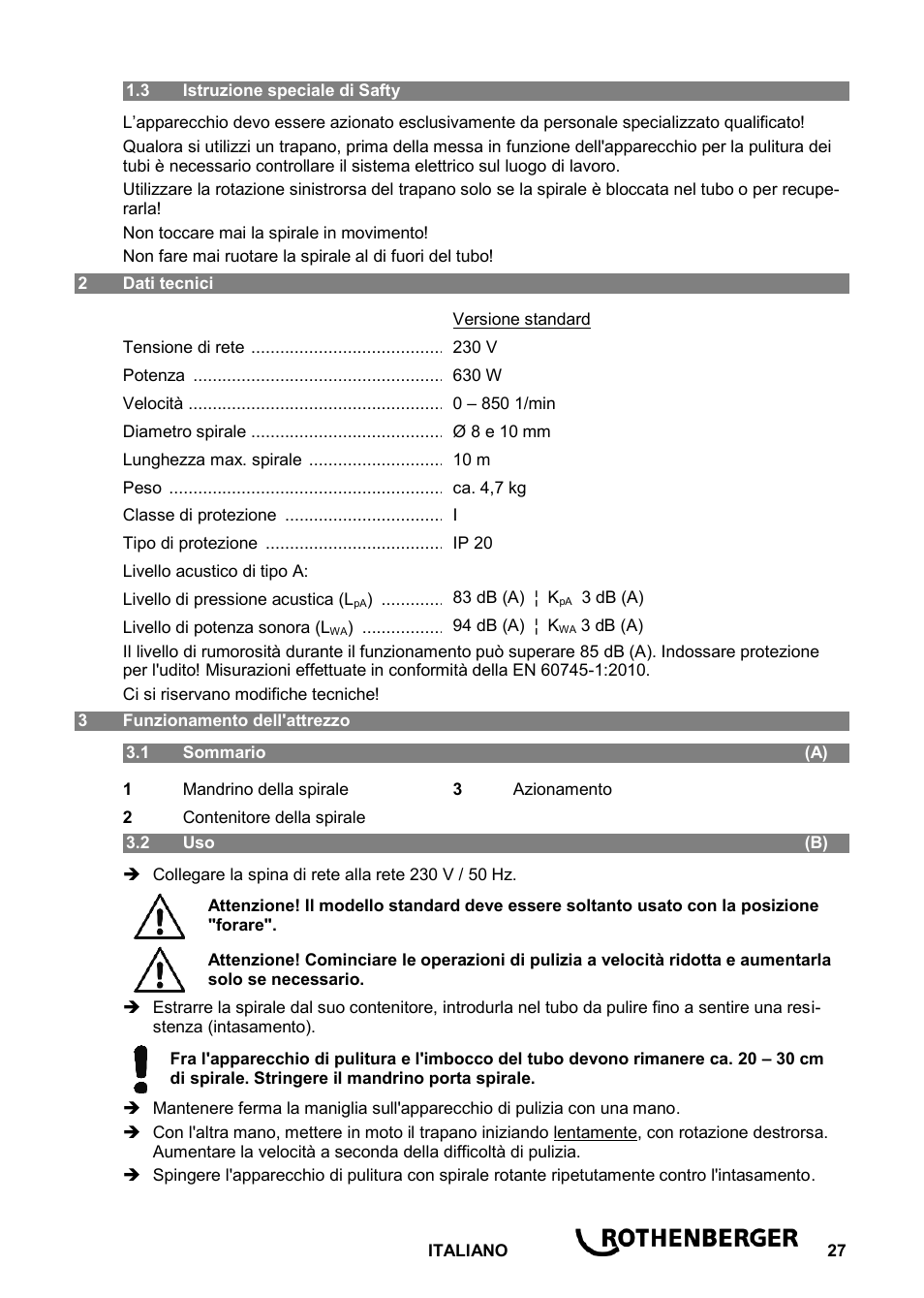 ROTHENBERGER ROSPI R 36 Plus User Manual | Page 31 / 64