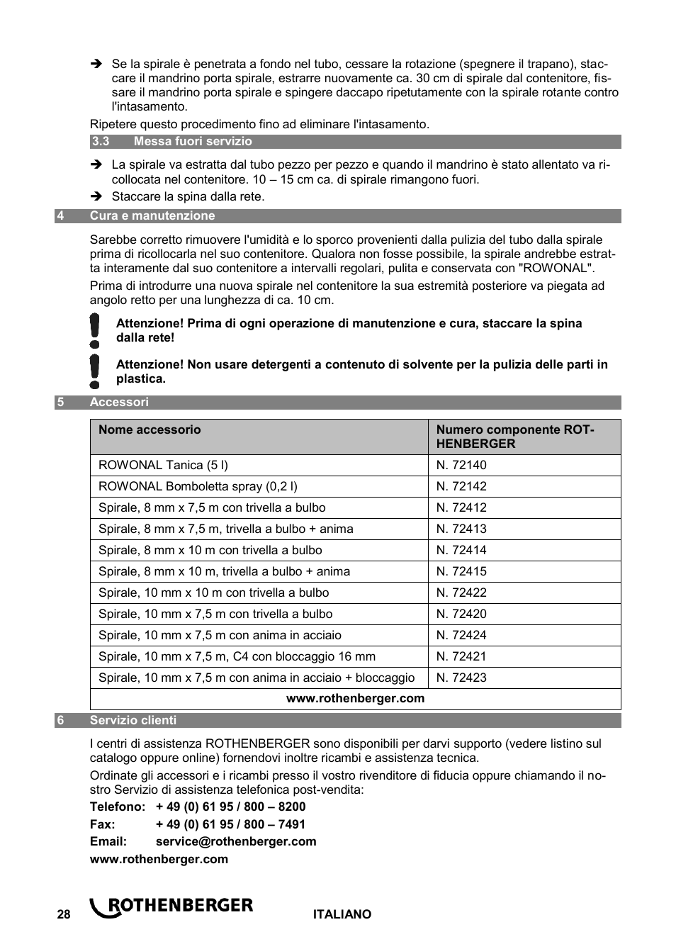 ROTHENBERGER ROSPI R 36 Plus User Manual | Page 32 / 64