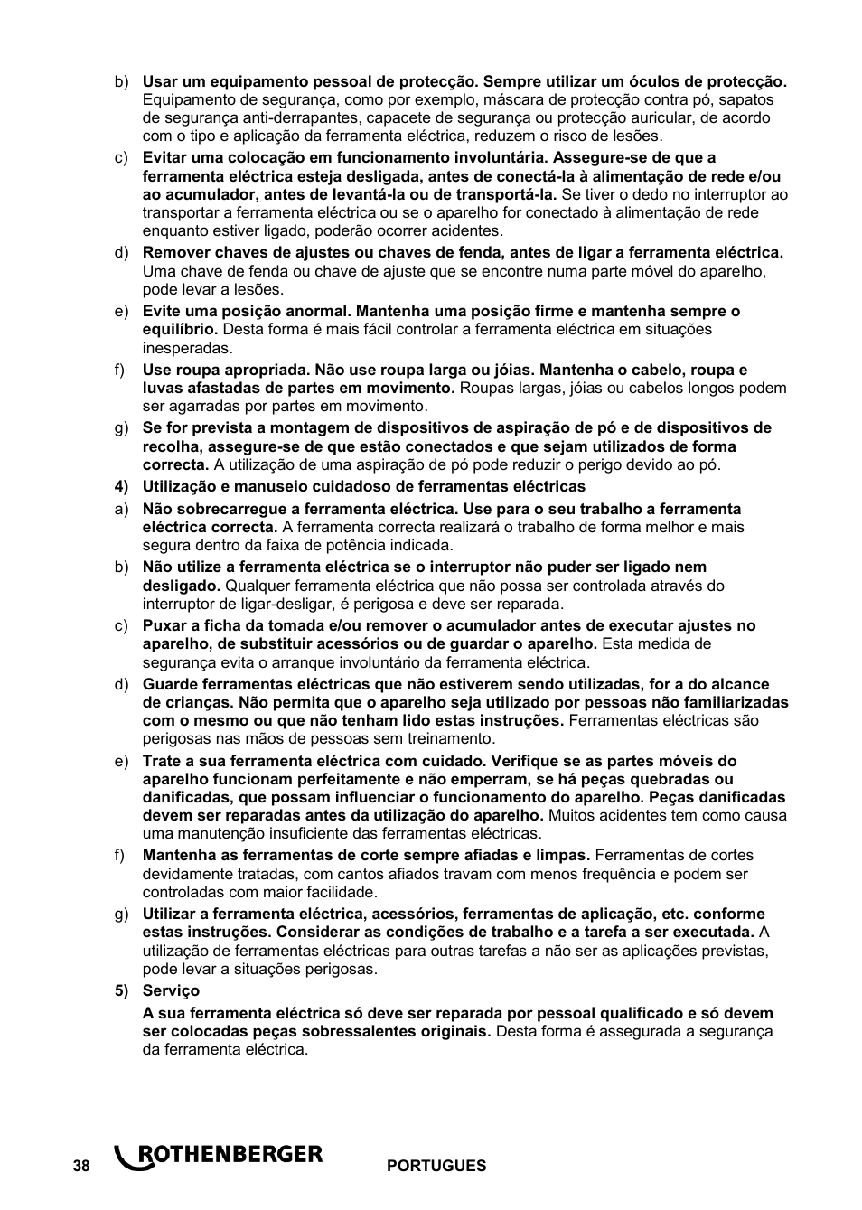 ROTHENBERGER ROSPI R 36 Plus User Manual | Page 42 / 64