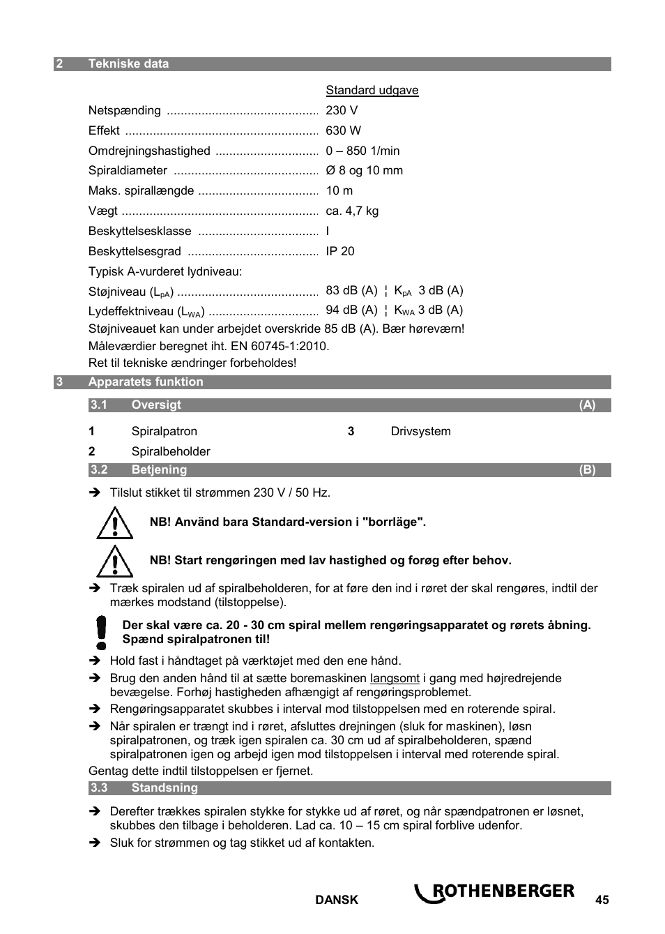 ROTHENBERGER ROSPI R 36 Plus User Manual | Page 49 / 64