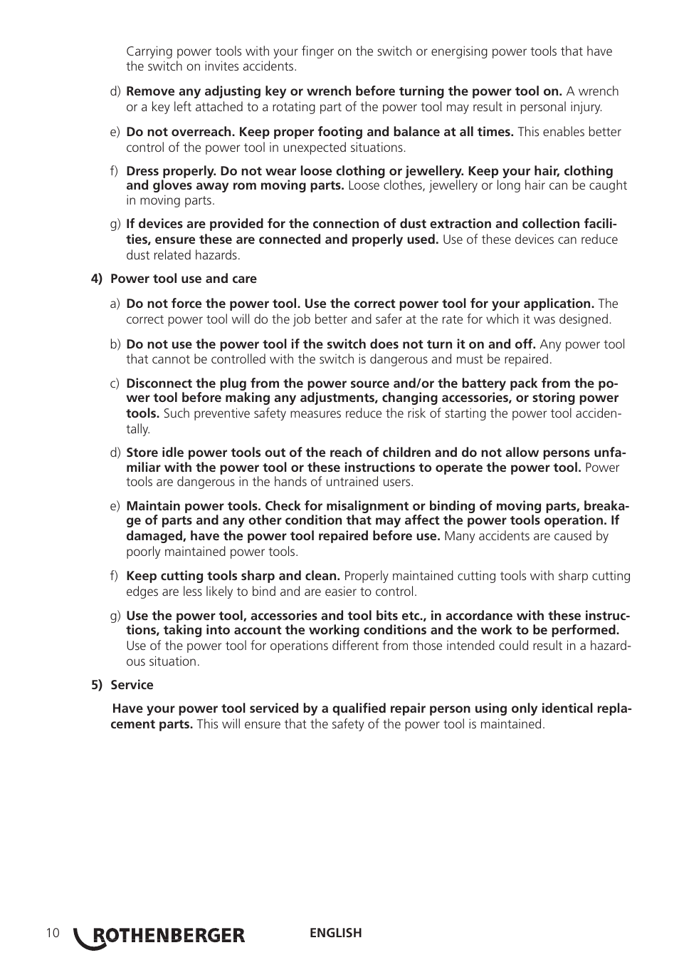 ROTHENBERGER ROCUT UKS 160/355 User Manual | Page 12 / 96