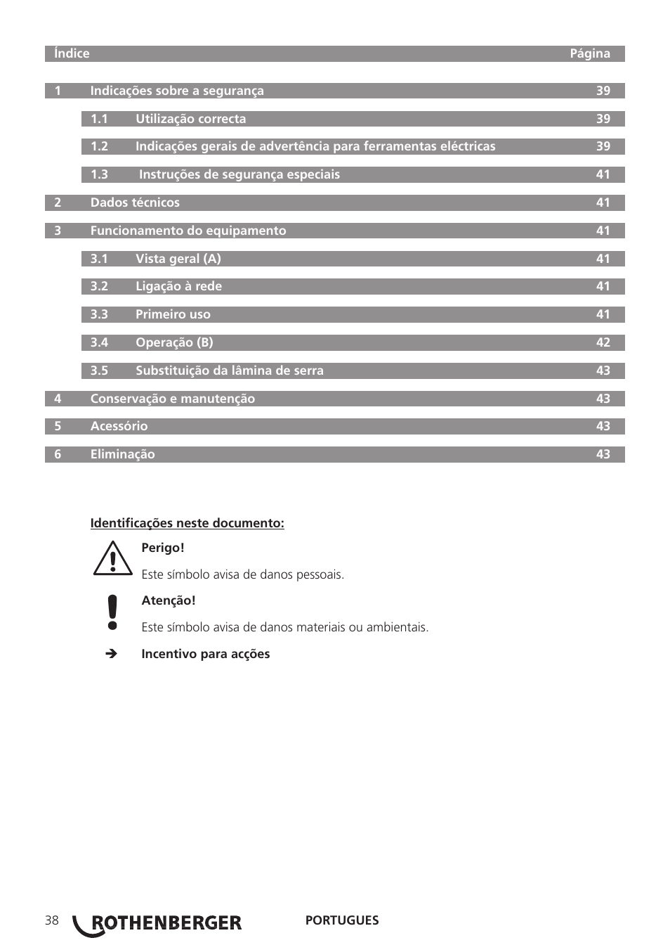 ROTHENBERGER ROCUT UKS 160/355 User Manual | Page 40 / 96