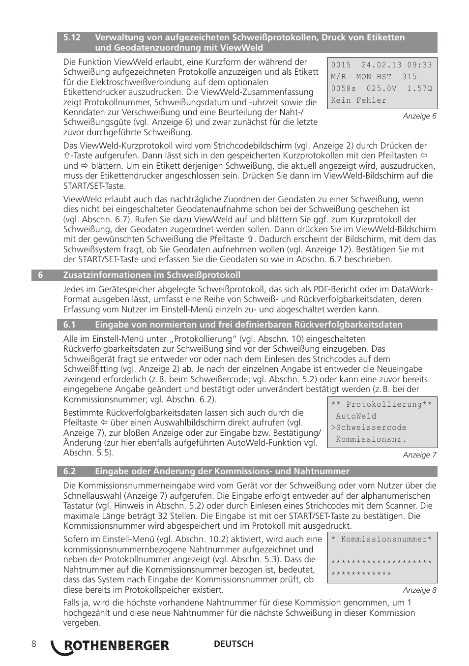 ROTHENBERGER ROWELD ROFUSE Print Plus V2.0 User Manual | Page 10 / 72