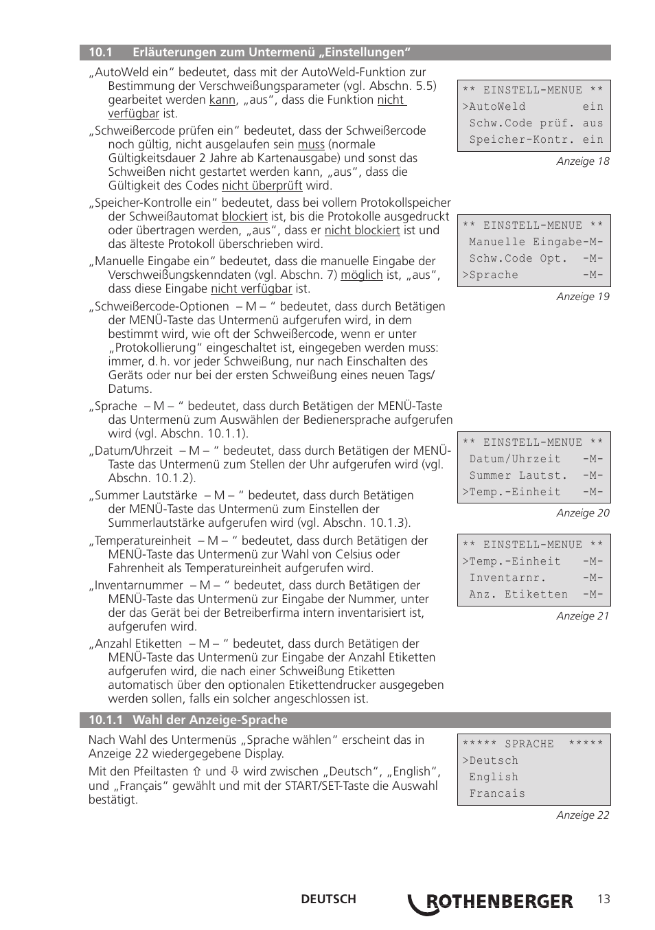 ROTHENBERGER ROWELD ROFUSE Print Plus V2.0 User Manual | Page 15 / 72