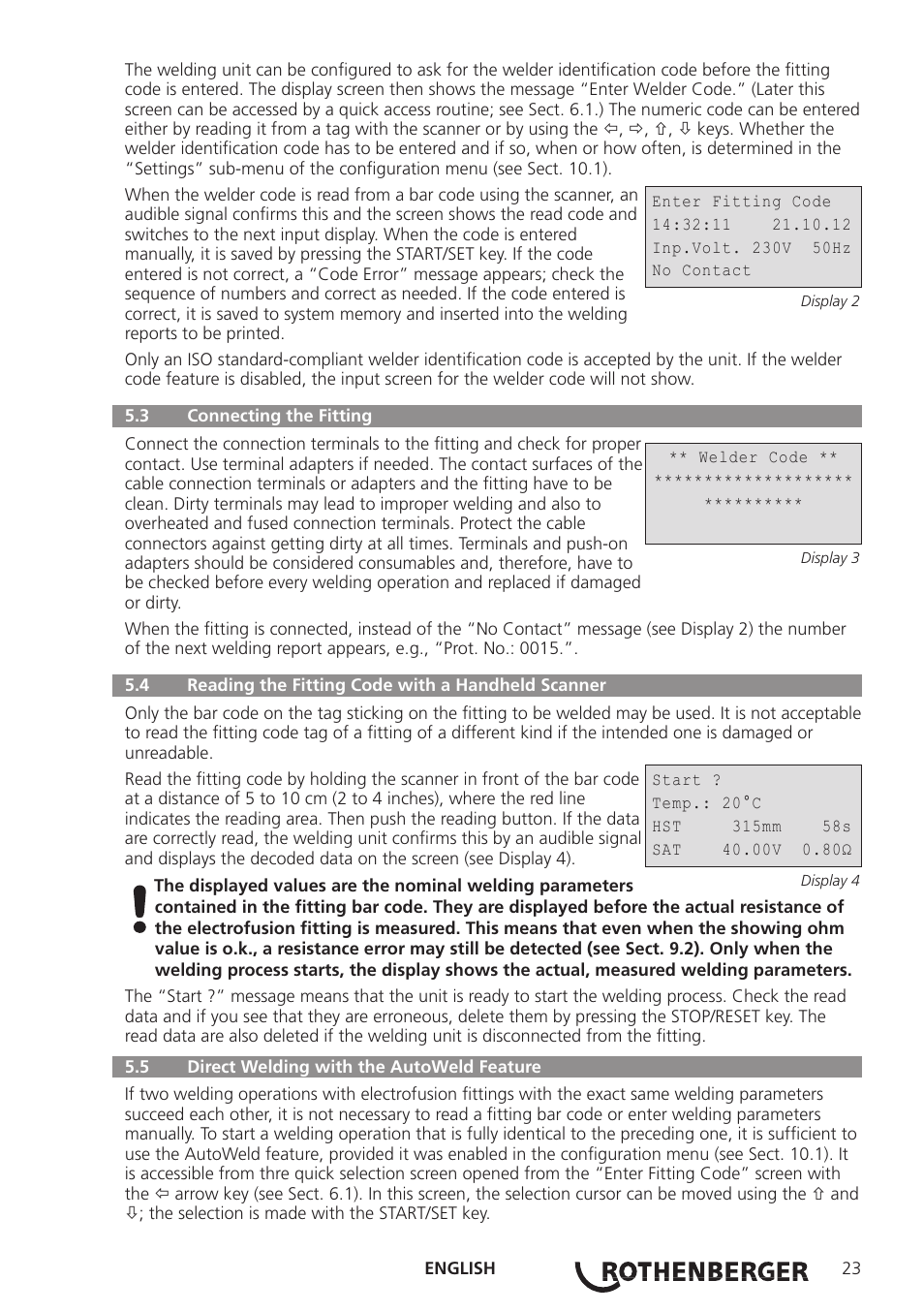 ROTHENBERGER ROWELD ROFUSE Print Plus V2.0 User Manual | Page 25 / 72