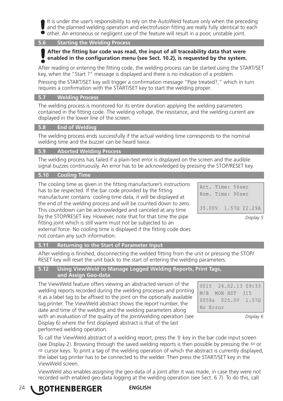 ROTHENBERGER ROWELD ROFUSE Print Plus V2.0 User Manual | Page 26 / 72