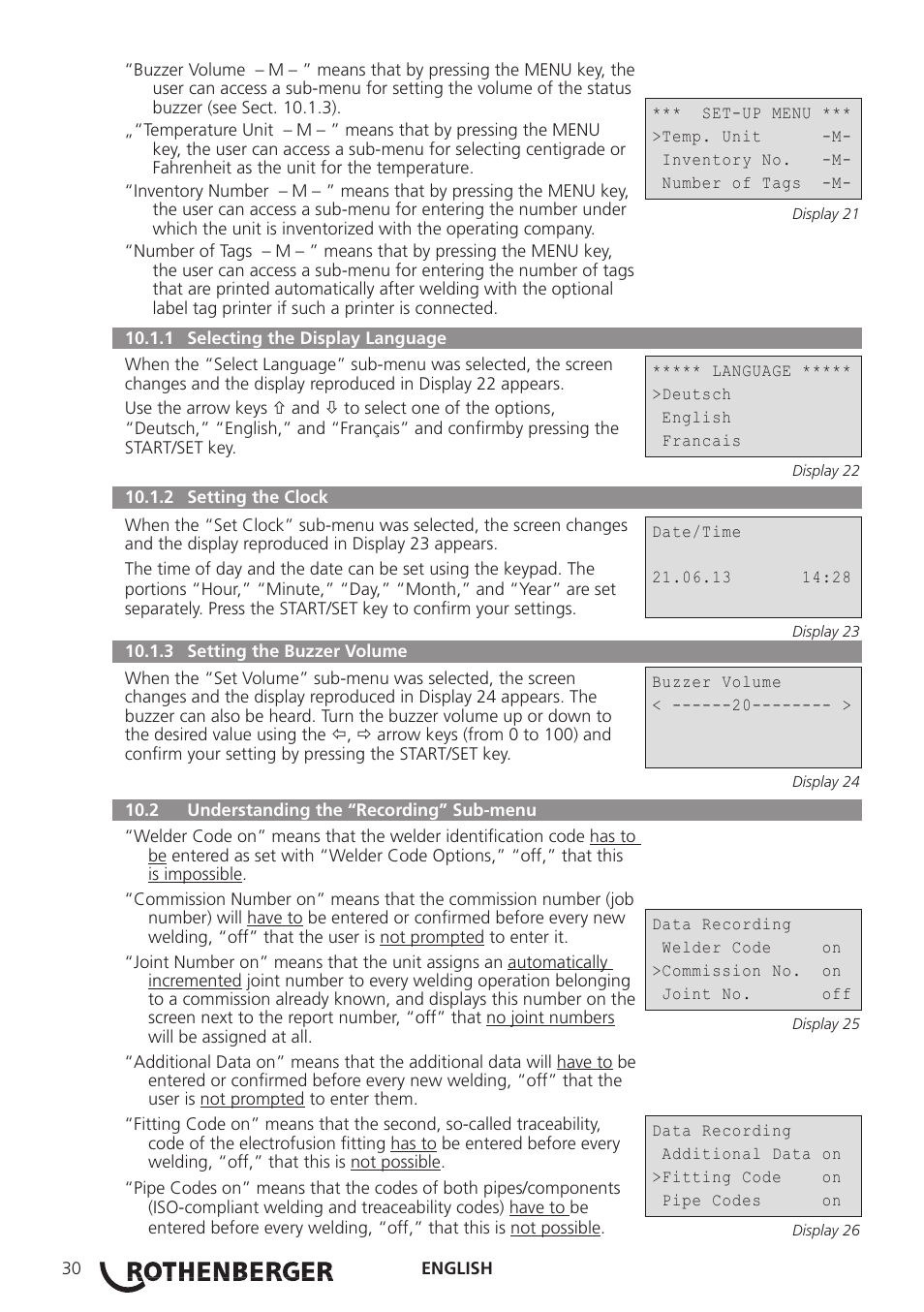 ROTHENBERGER ROWELD ROFUSE Print Plus V2.0 User Manual | Page 32 / 72