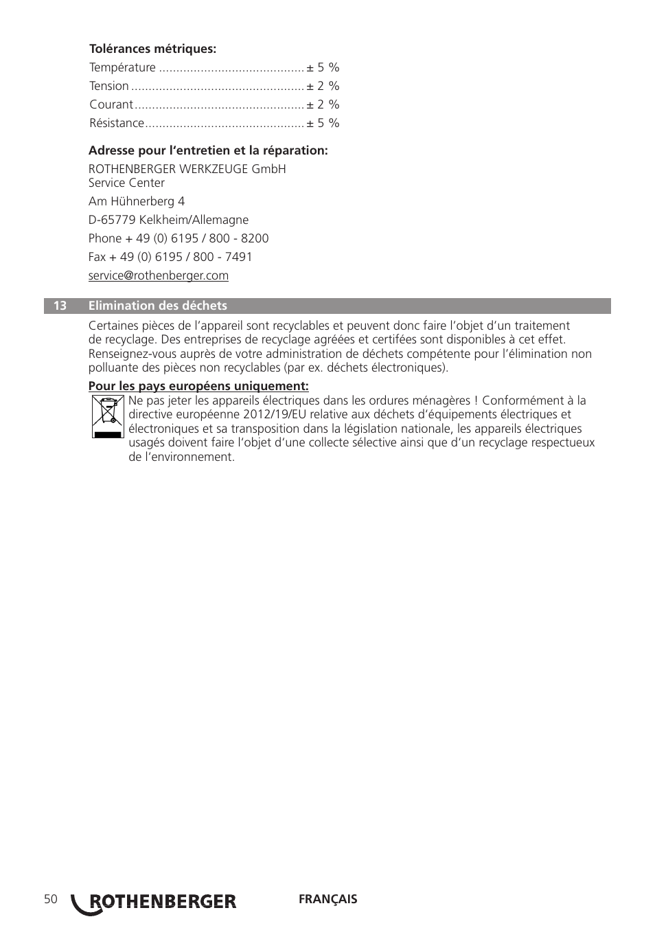 ROTHENBERGER ROWELD ROFUSE Print Plus V2.0 User Manual | Page 52 / 72