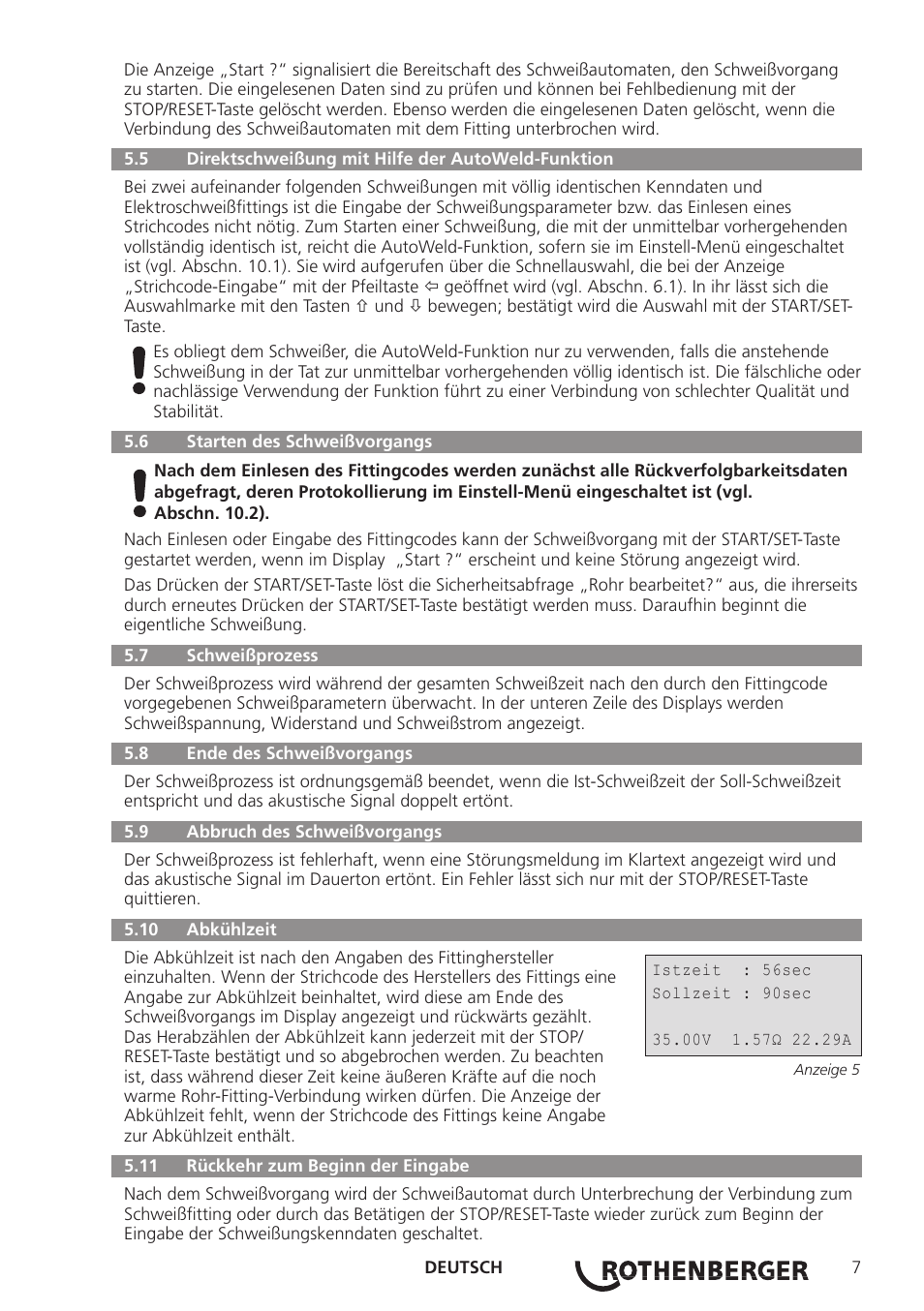 ROTHENBERGER ROWELD ROFUSE Print Plus V2.0 User Manual | Page 9 / 72