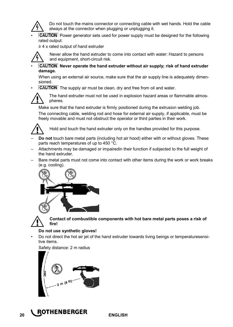 ROTHENBERGER ROWELD D 2/10 User Manual | Page 22 / 52