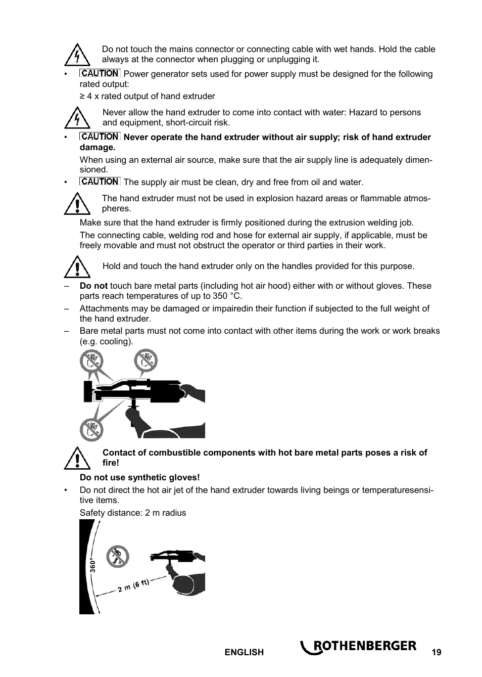 ROTHENBERGER ROWELD D 4/15 Aero Basic User Manual | Page 21 / 48