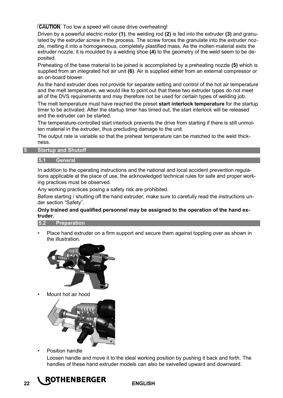 ROTHENBERGER ROWELD D 4/15 Aero Basic User Manual | Page 24 / 48