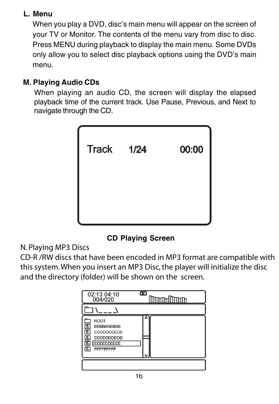 Audiovox D1420 User Manual | Page 16 / 20