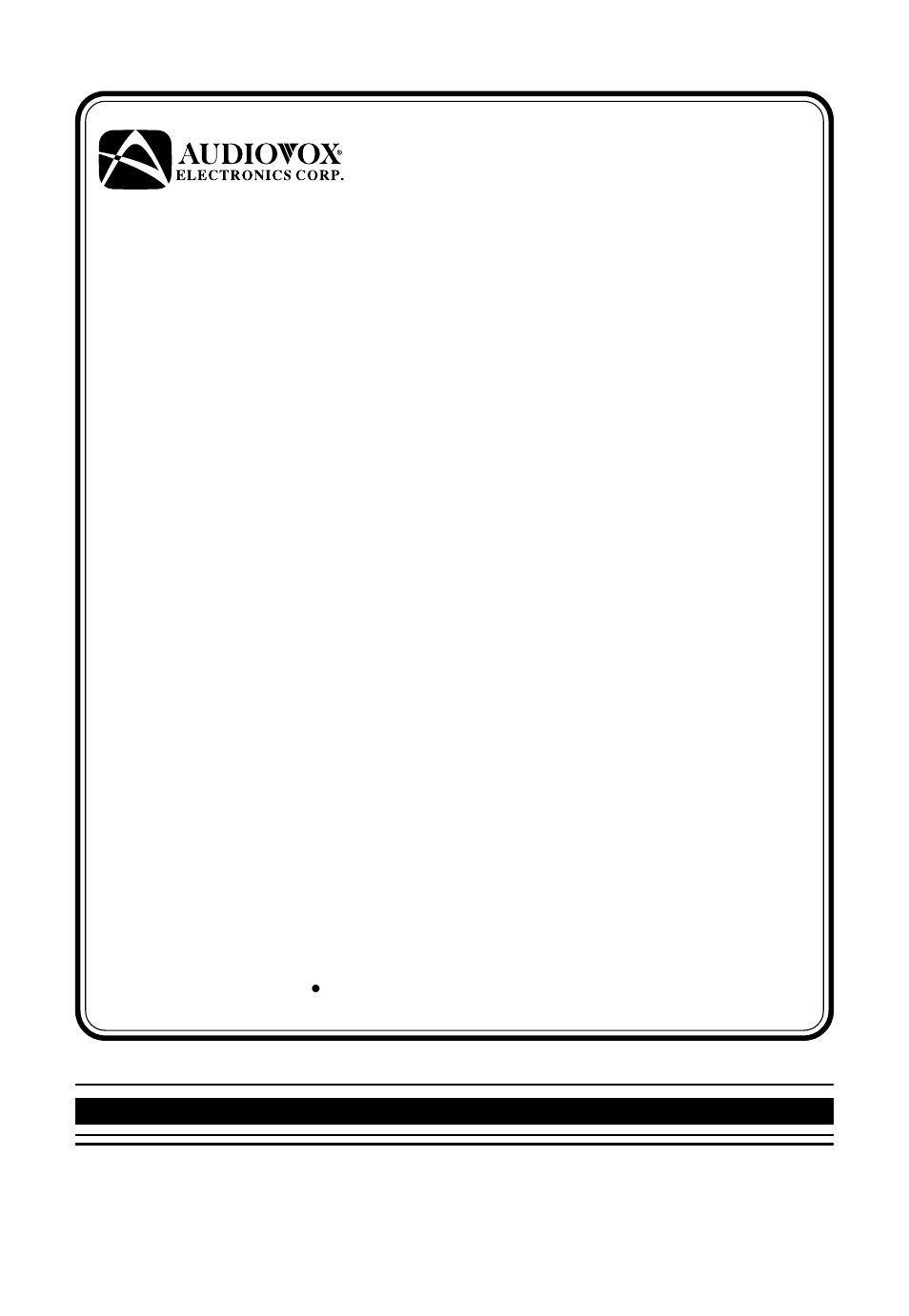 90 day limited warranty, Applies to audiovox video products, 2005 audiovox electronics corporation | Audiovox D1420 User Manual | Page 20 / 20