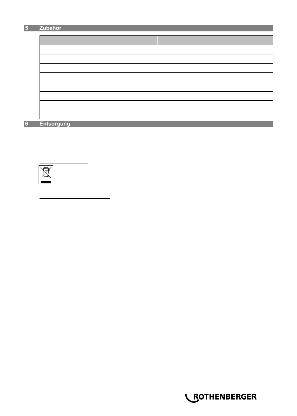 ROTHENBERGER ROWELD P 110 User Manual | Page 11 / 100