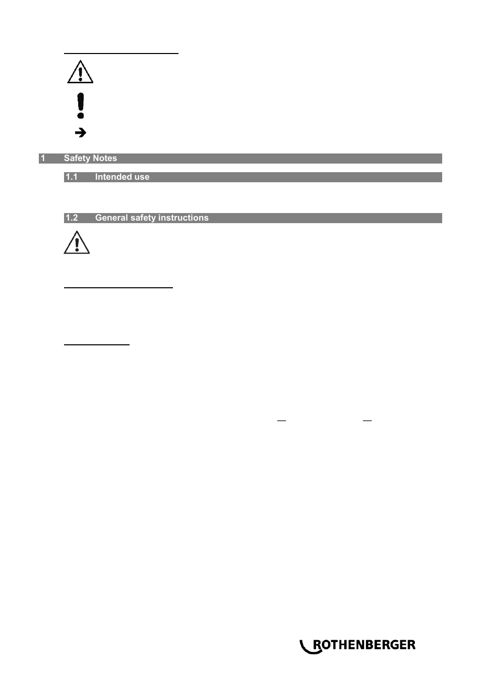 ROTHENBERGER ROWELD P 110 User Manual | Page 13 / 100