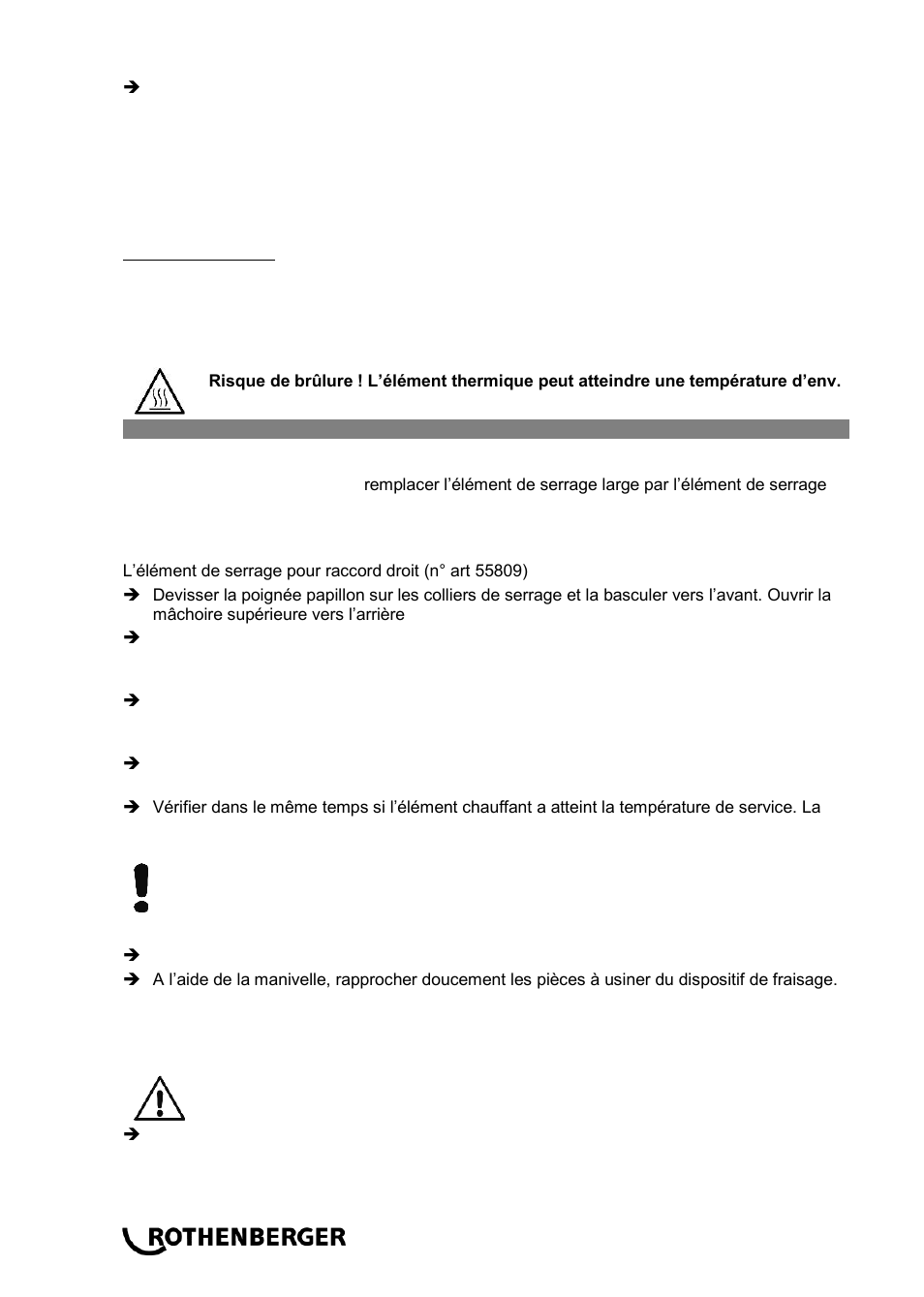 ROTHENBERGER ROWELD P 110 User Manual | Page 24 / 100