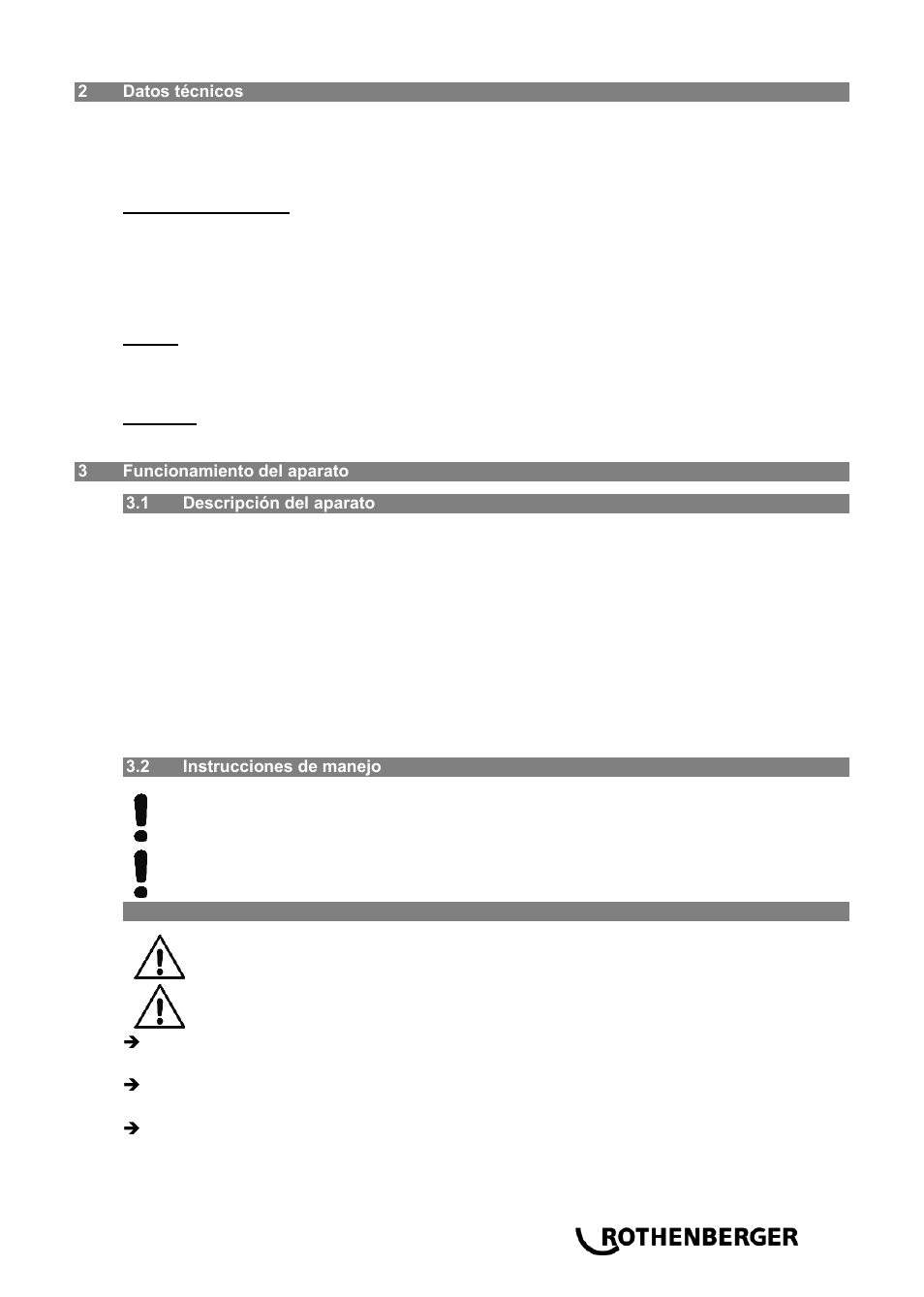 ROTHENBERGER ROWELD P 110 User Manual | Page 31 / 100