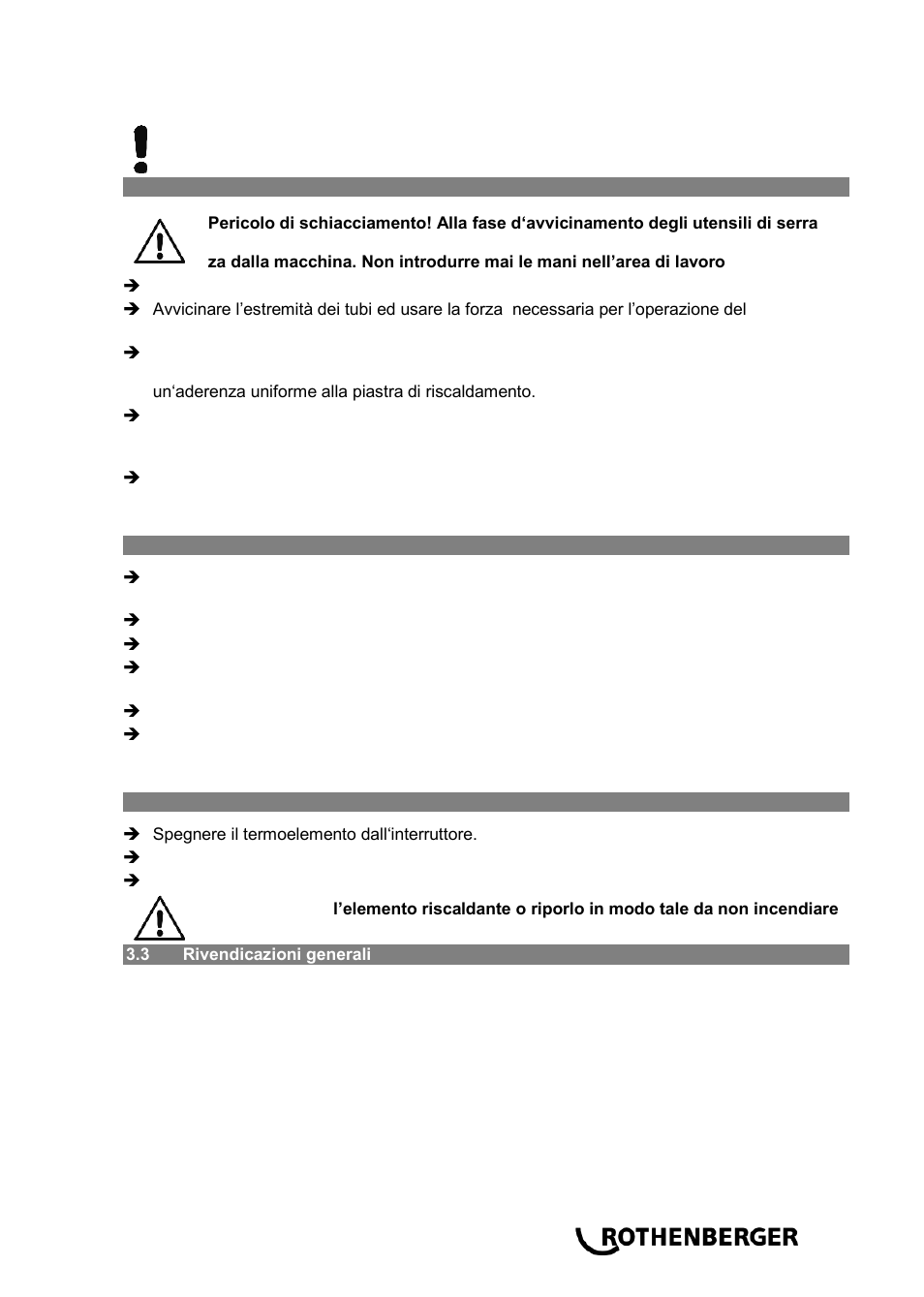 ROTHENBERGER ROWELD P 110 User Manual | Page 41 / 100