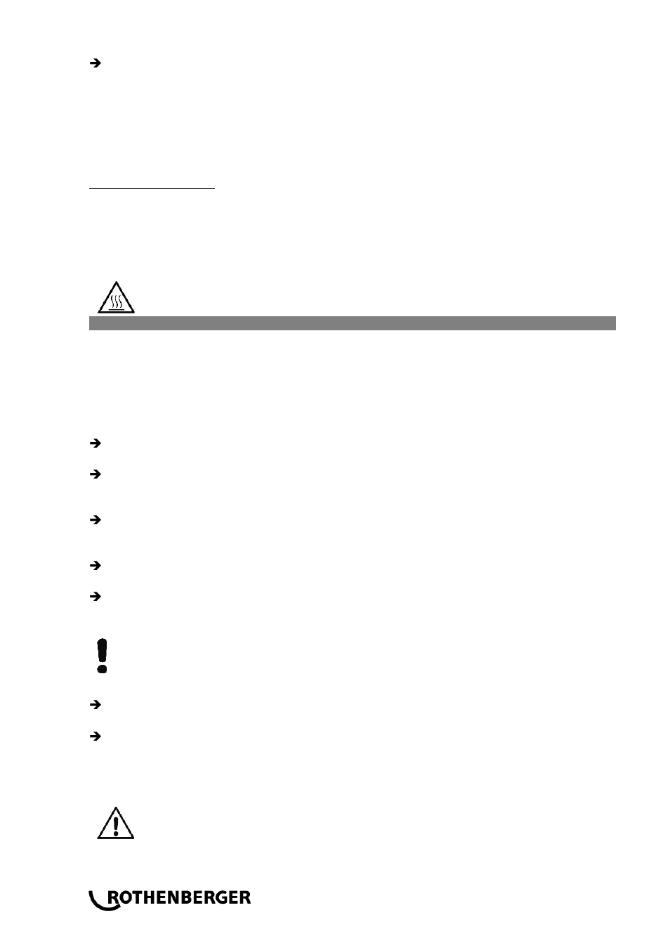 ROTHENBERGER ROWELD P 110 User Manual | Page 48 / 100