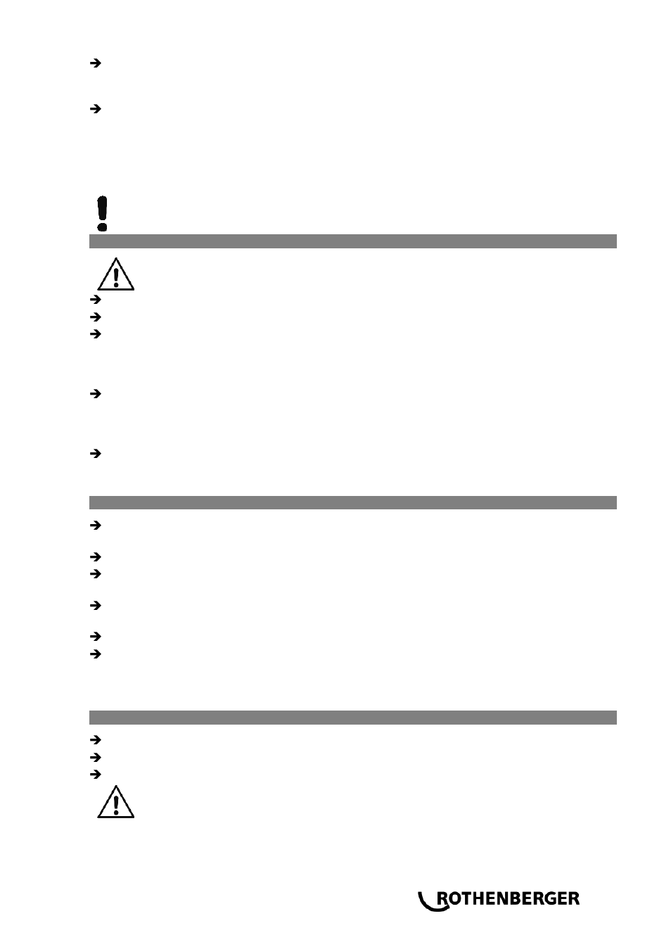 ROTHENBERGER ROWELD P 110 User Manual | Page 49 / 100