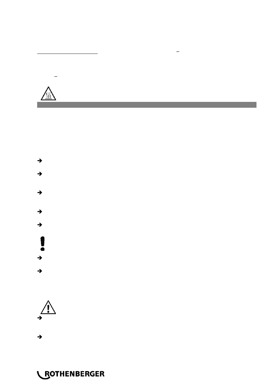 ROTHENBERGER ROWELD P 110 User Manual | Page 64 / 100