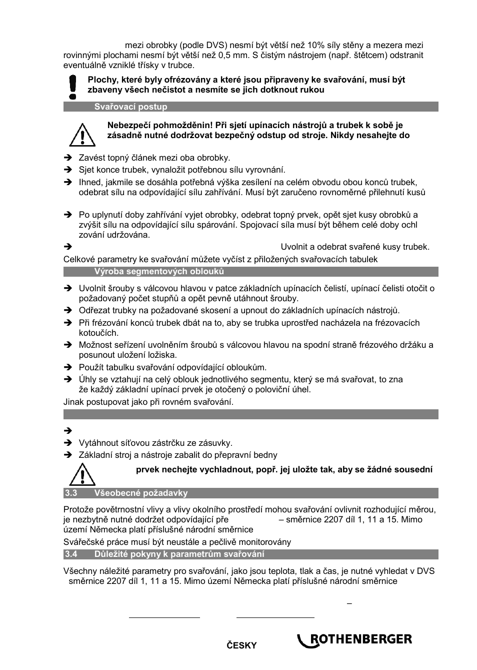 ROTHENBERGER ROWELD P 110 User Manual | Page 81 / 100