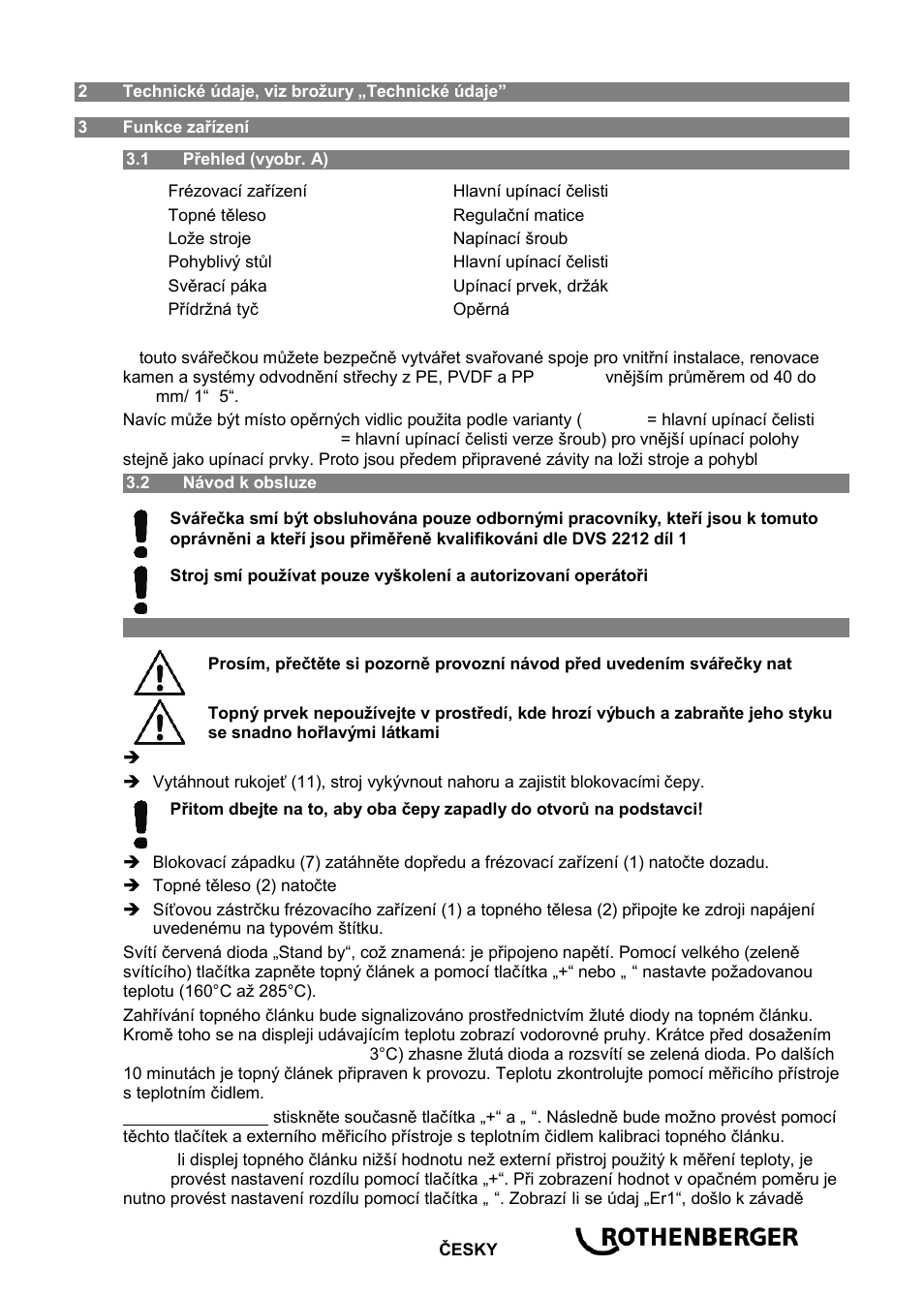 ROTHENBERGER ROWELD P 160 SANILINE User Manual | Page 103 / 128