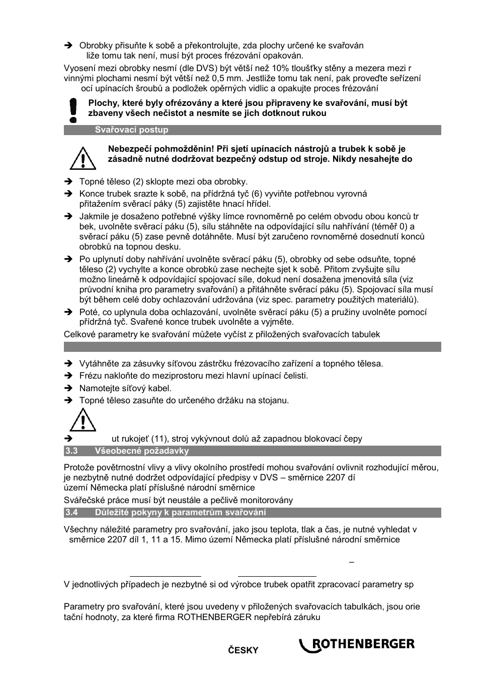 ROTHENBERGER ROWELD P 160 SANILINE User Manual | Page 105 / 128