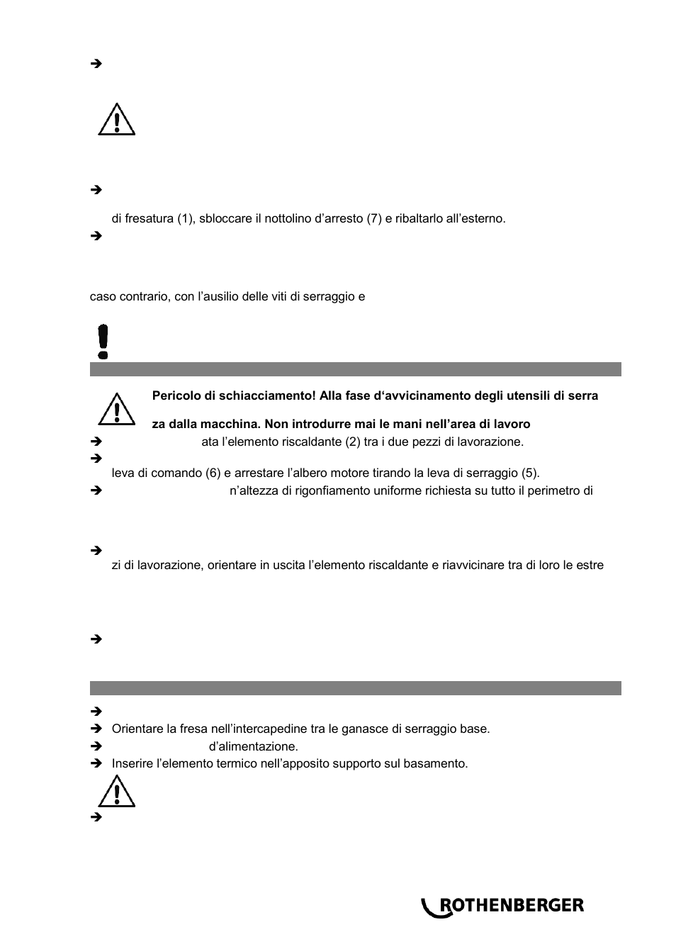 ROTHENBERGER ROWELD P 160 SANILINE User Manual | Page 41 / 128