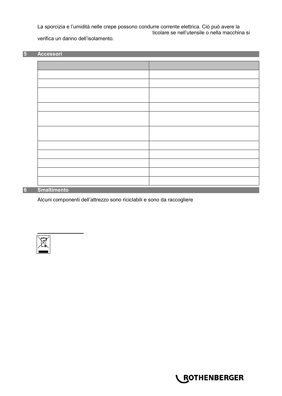 ROTHENBERGER ROWELD P 160 SANILINE User Manual | Page 43 / 128