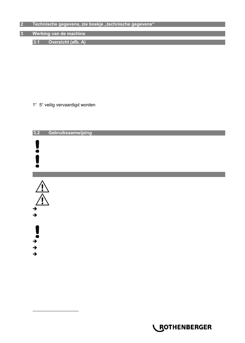ROTHENBERGER ROWELD P 160 SANILINE User Manual | Page 47 / 128