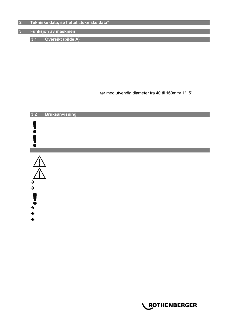 ROTHENBERGER ROWELD P 160 SANILINE User Manual | Page 79 / 128