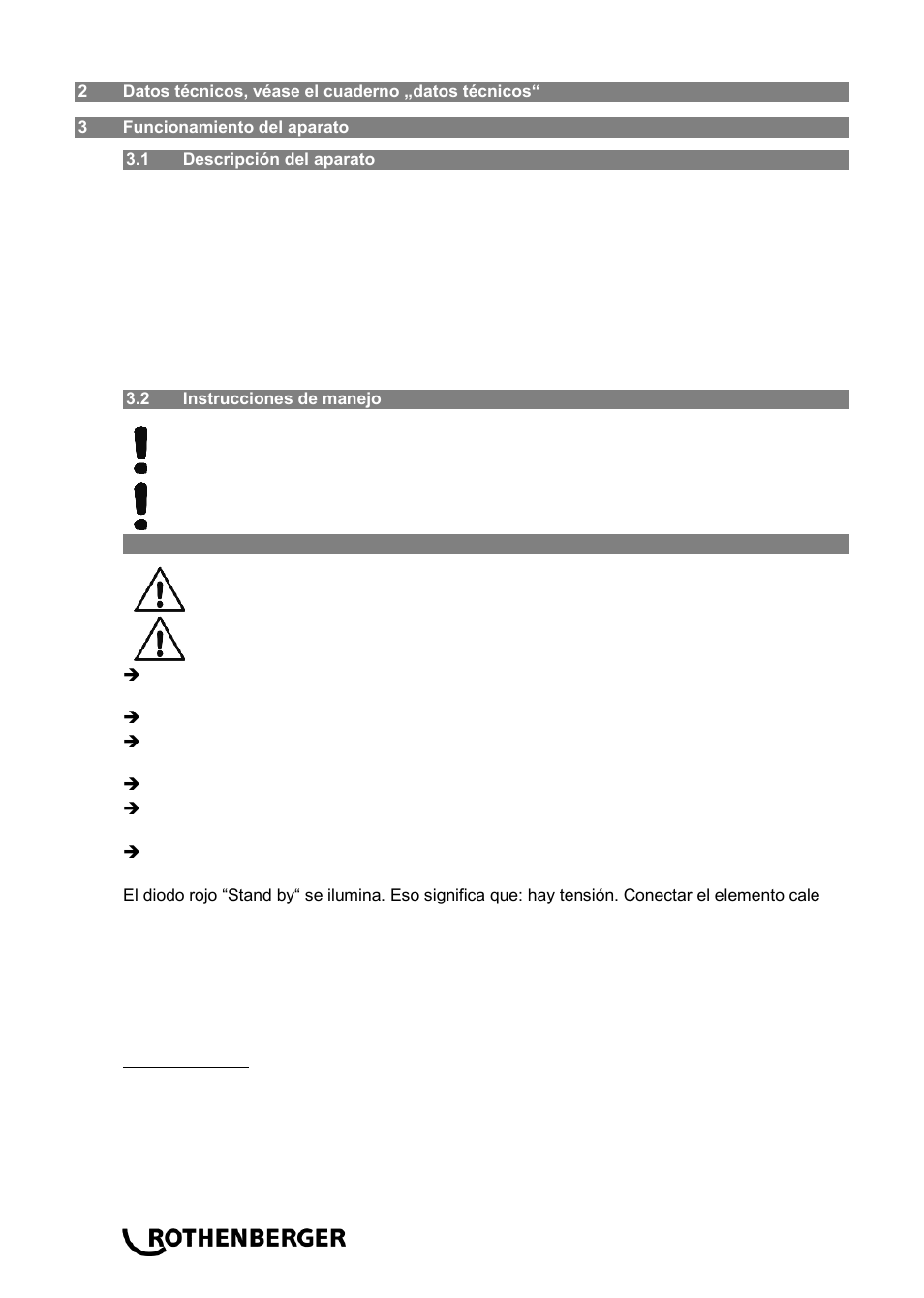 ROTHENBERGER ROWELD P 250 A User Manual | Page 30 / 100