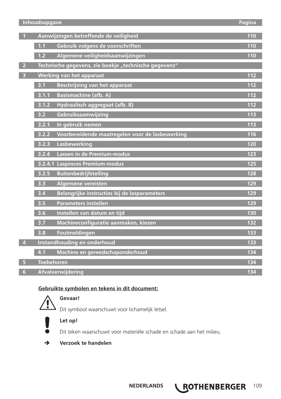 ROTHENBERGER ROWELD P250-630 B Plus Premium CNC User Manual | Page 111 / 456