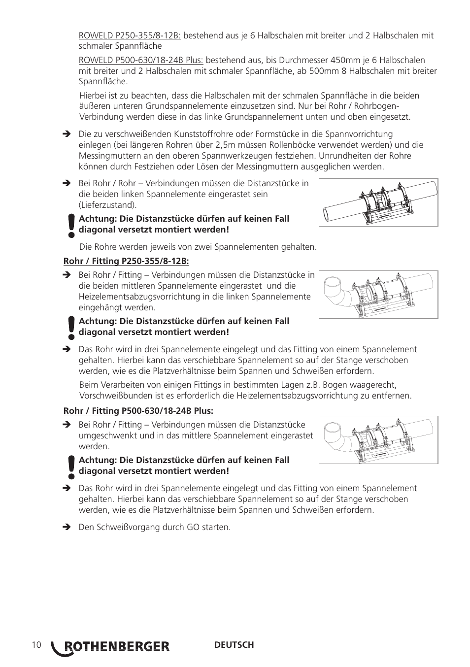 ROTHENBERGER ROWELD P250-630 B Plus Premium CNC User Manual | Page 12 / 456