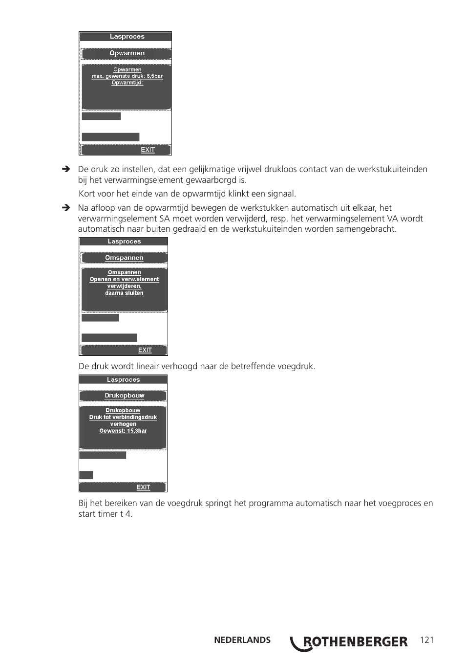 ROTHENBERGER ROWELD P250-630 B Plus Premium CNC User Manual | Page 123 / 456