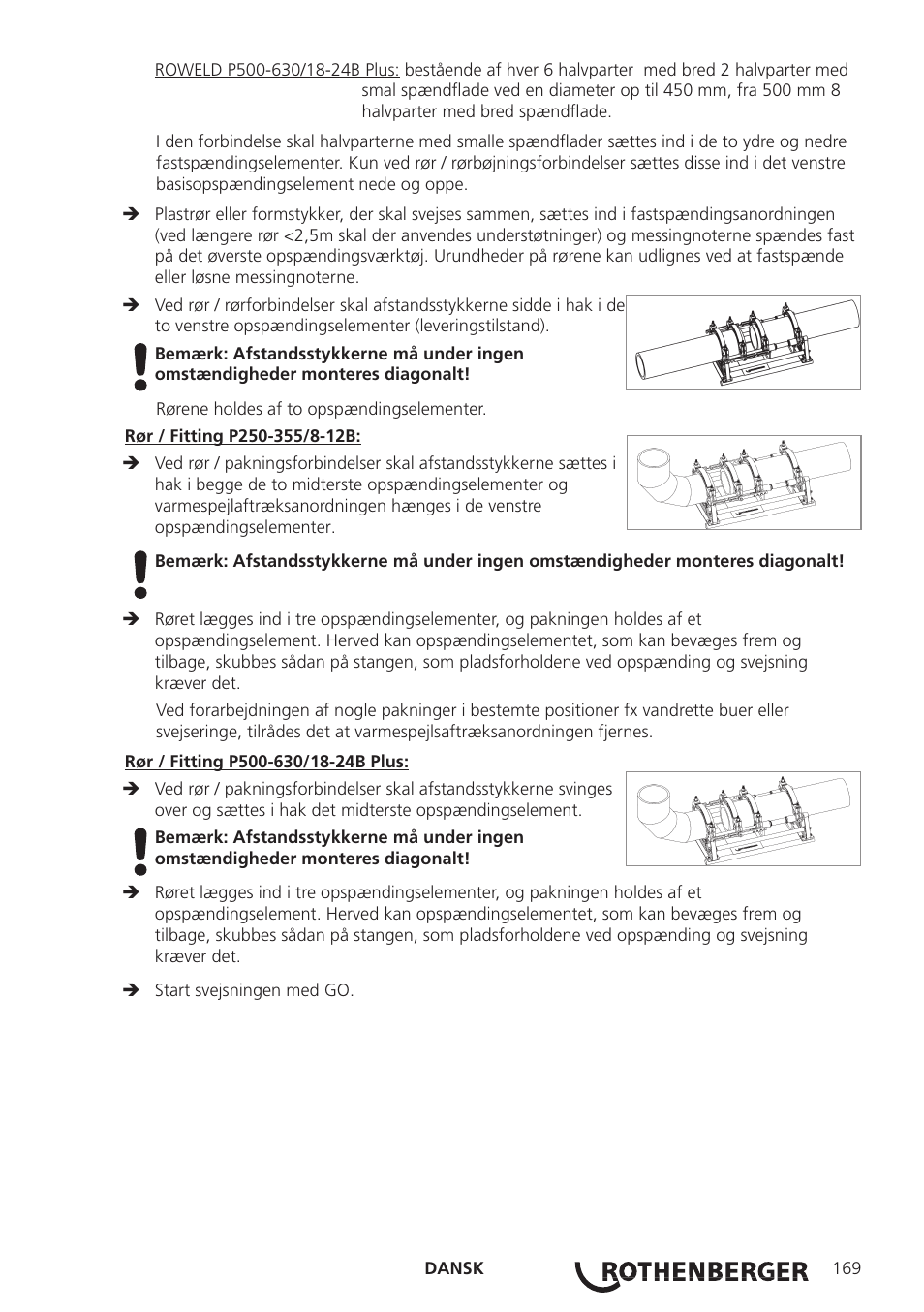 ROTHENBERGER ROWELD P250-630 B Plus Premium CNC User Manual | Page 171 / 456