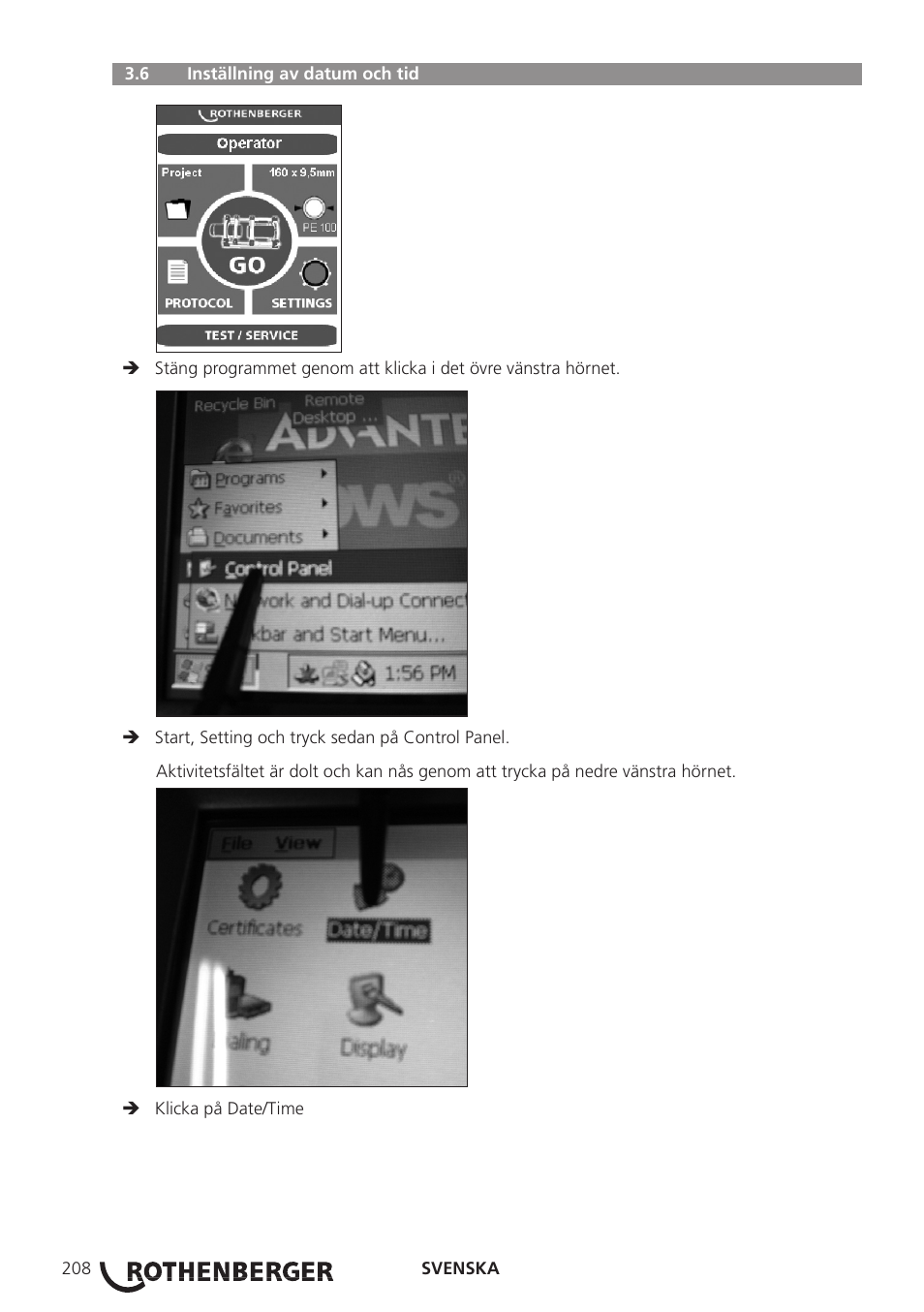 ROTHENBERGER ROWELD P250-630 B Plus Premium CNC User Manual | Page 210 / 456