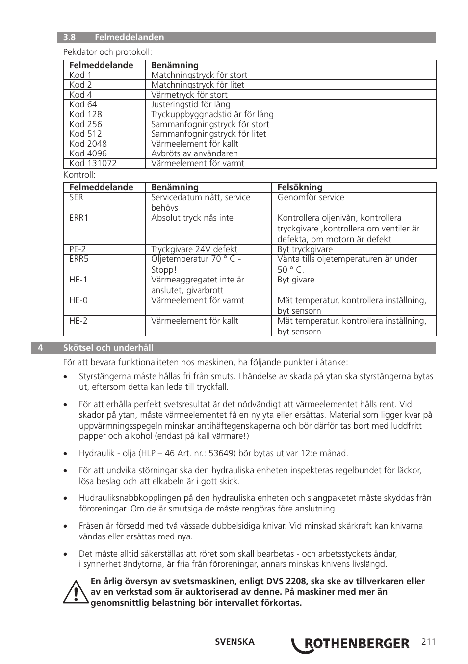 ROTHENBERGER ROWELD P250-630 B Plus Premium CNC User Manual | Page 213 / 456