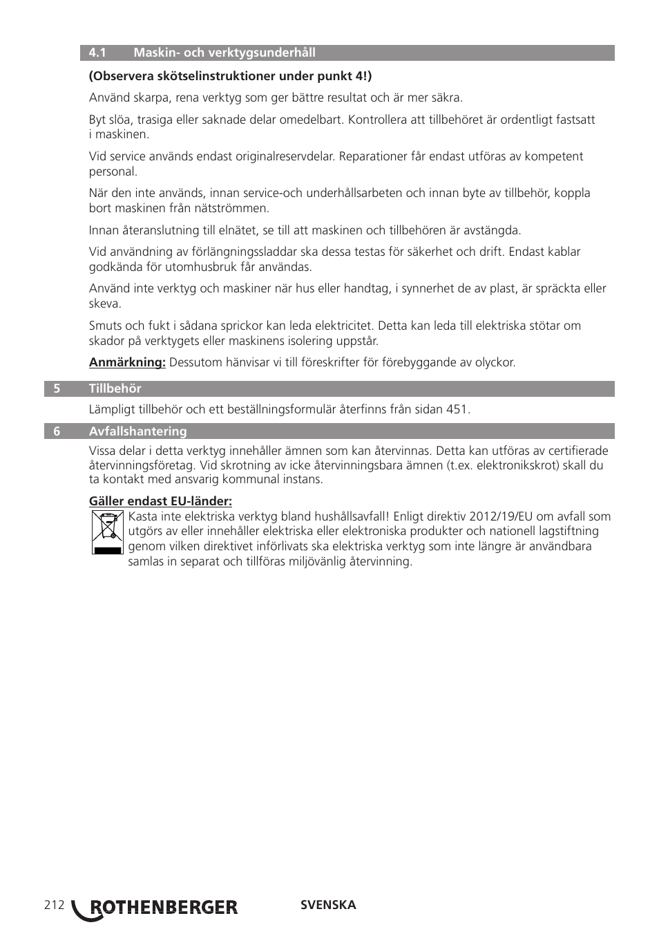 ROTHENBERGER ROWELD P250-630 B Plus Premium CNC User Manual | Page 214 / 456