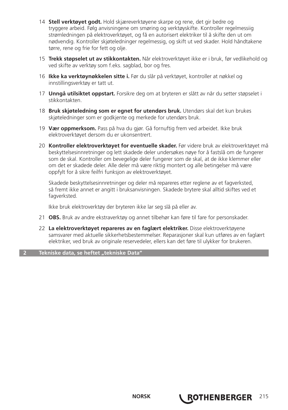 ROTHENBERGER ROWELD P250-630 B Plus Premium CNC User Manual | Page 217 / 456