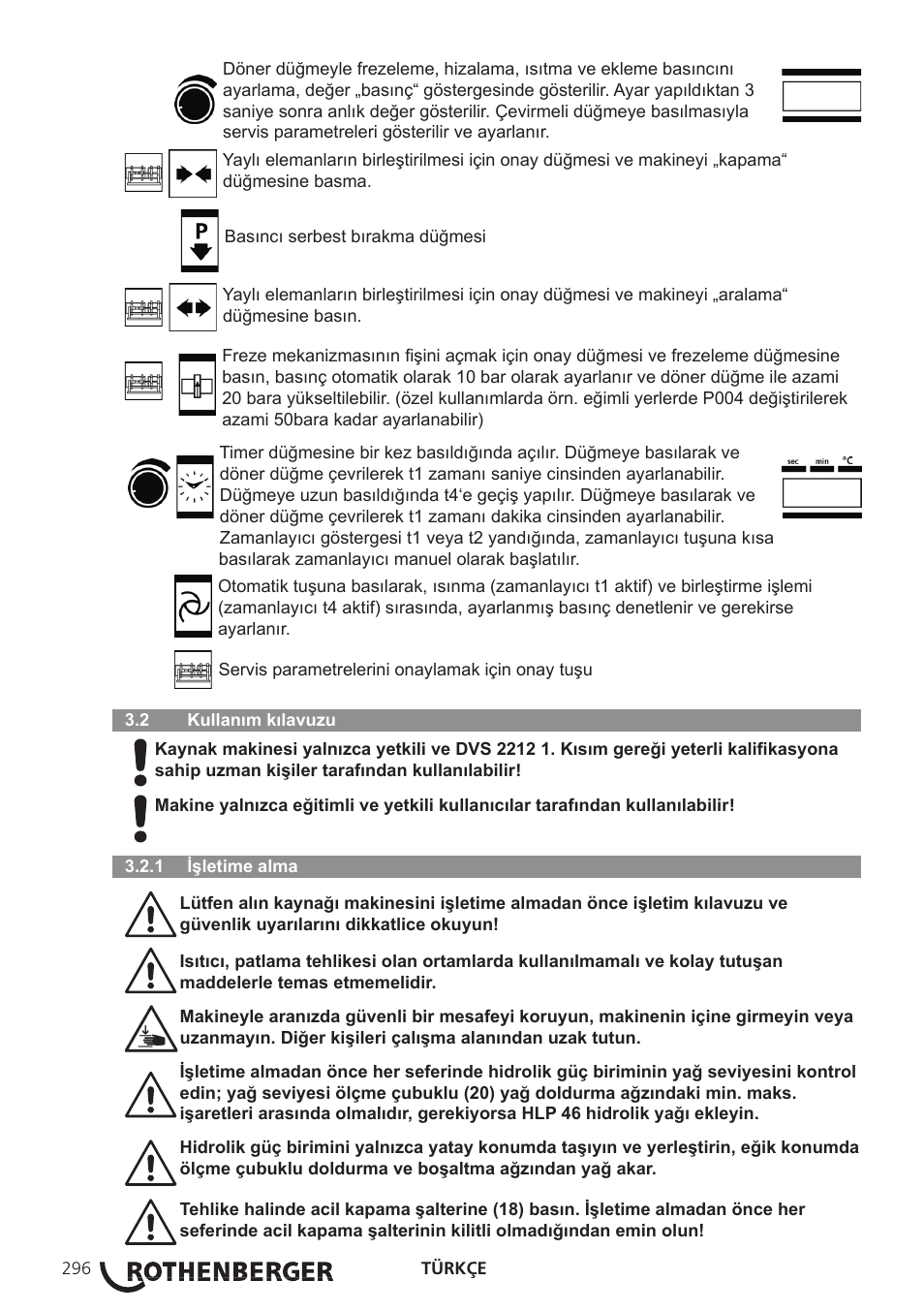 ROTHENBERGER ROWELD P250-630 B Plus Premium CNC User Manual | Page 298 / 456