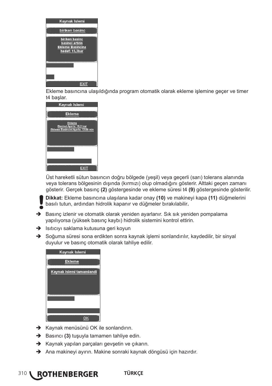 ROTHENBERGER ROWELD P250-630 B Plus Premium CNC User Manual | Page 312 / 456