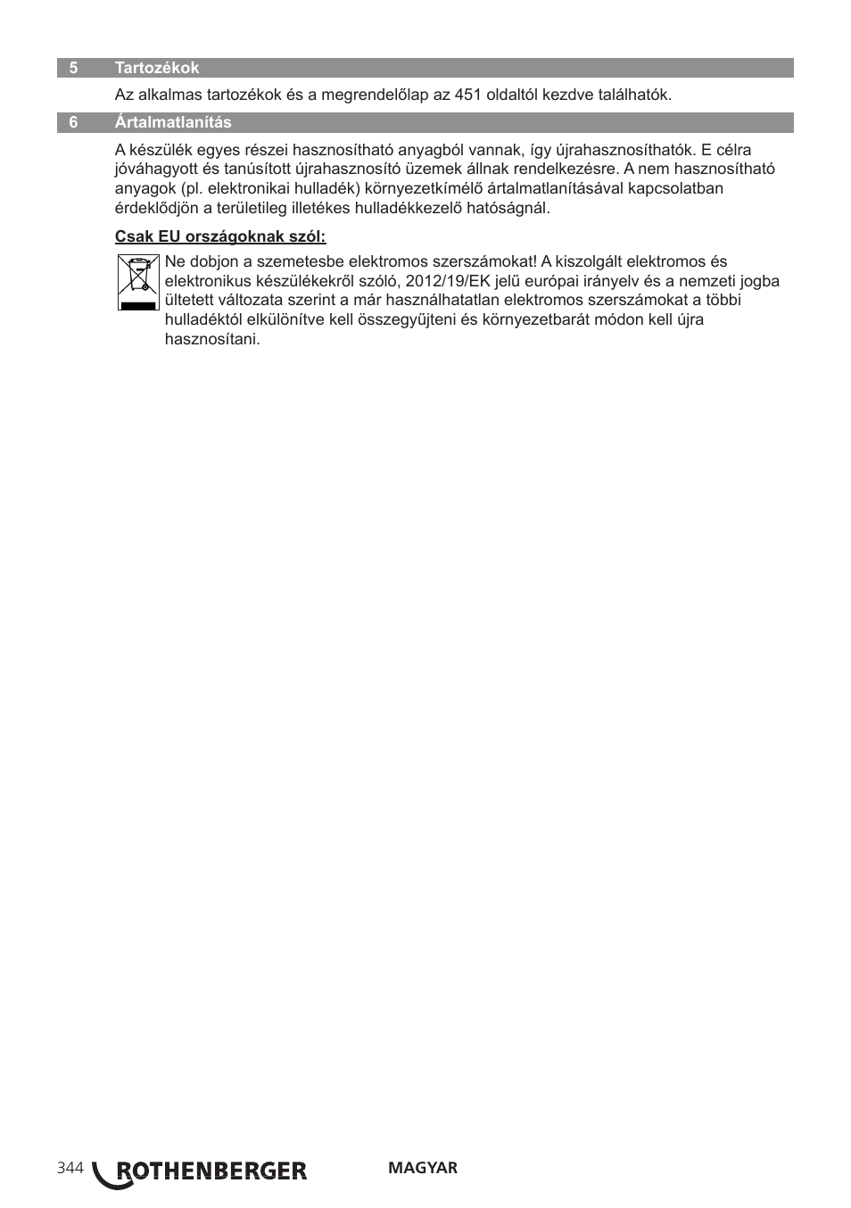 ROTHENBERGER ROWELD P250-630 B Plus Premium CNC User Manual | Page 346 / 456